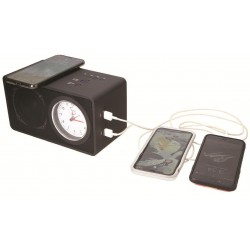 Будильник JVD® TANGO черный...